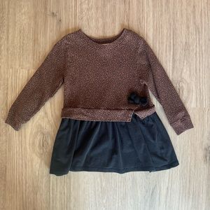 Splendid Cheetah print dress Toddler size 3T